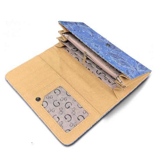 Purple Butterflies Decor Womens Wallet