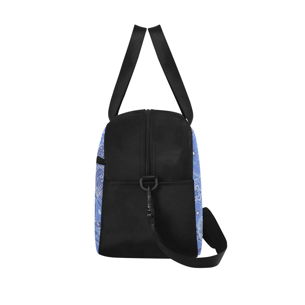 Purple Butterflies Decor Fitness Bag Fitness