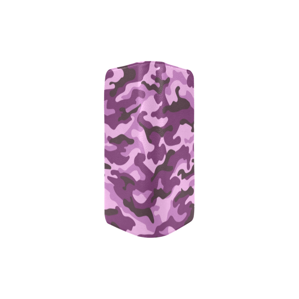 Purple Camouflage Clutch Purse