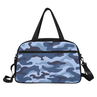 Blue Camouflage Fitness Bag Fitness