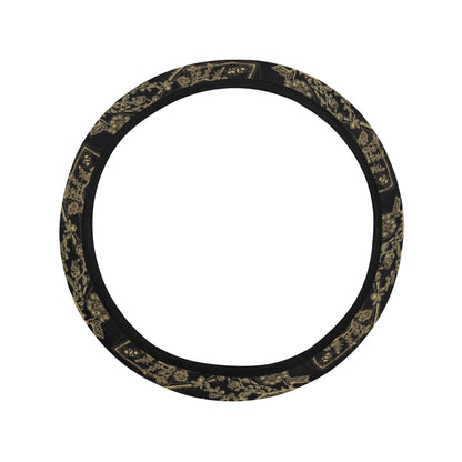 Skull Pattern Steering Wheel Cover