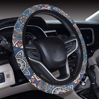 Mandalas Steering Wheel Cover