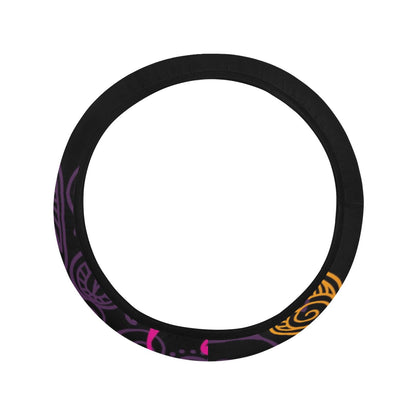 Floral Decor Steering Wheel Cover