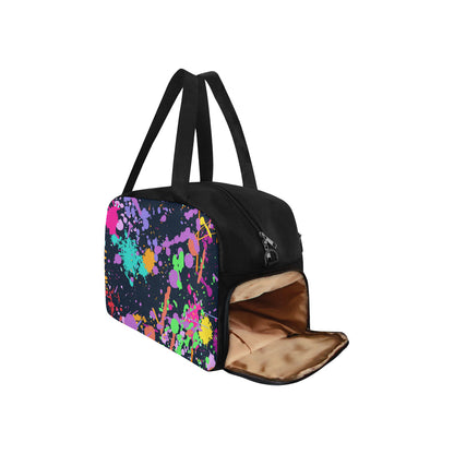 Colorful Paint Drip Abstract Art Fitness Bag Fitness