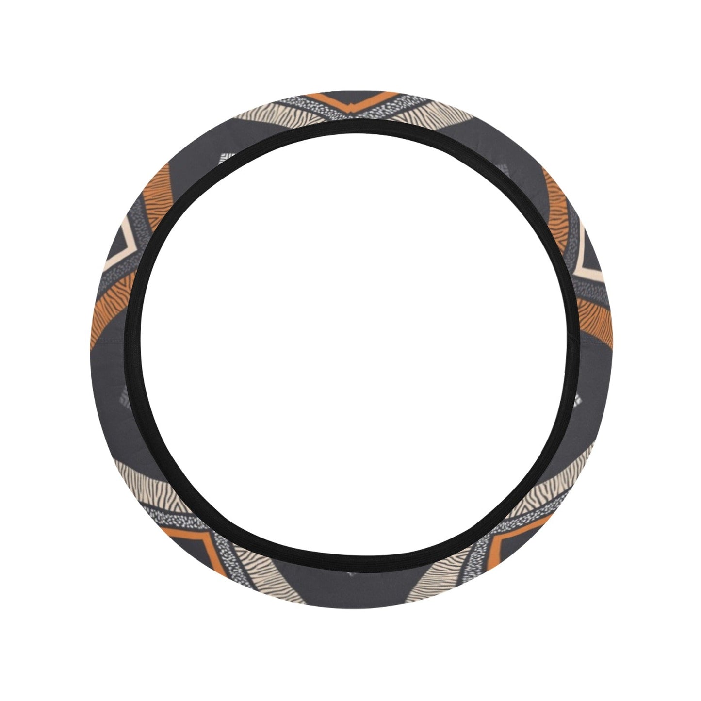 Retro Blocks Steering Wheel Cover