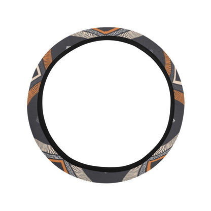 Retro Blocks Steering Wheel Cover