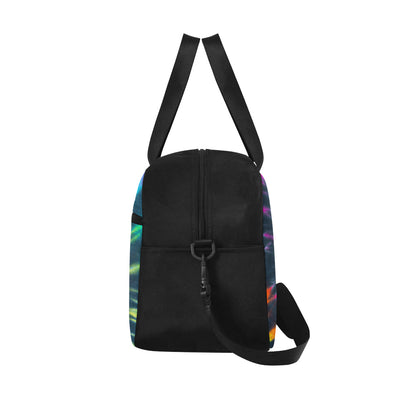 Colorful Neon Tie Dye Fitness Bag Fitness