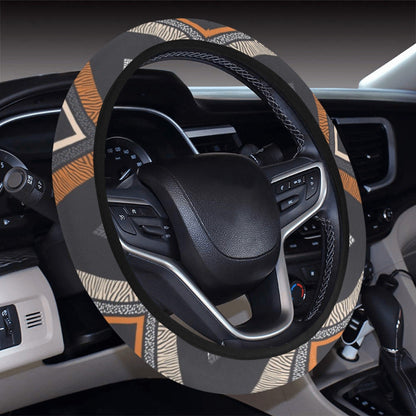 Retro Blocks Steering Wheel Cover