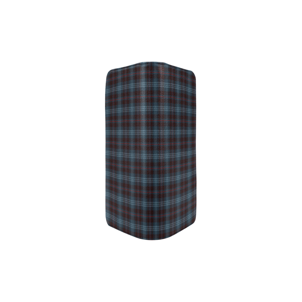Blue Plaid Clutch Purse