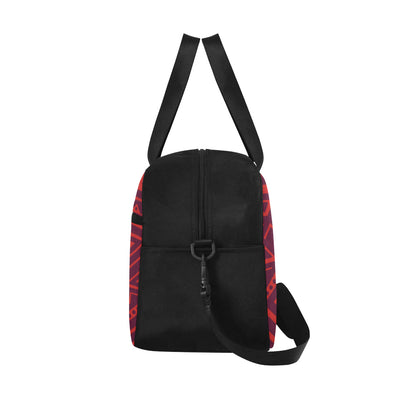 Red Tribal Polynesian Fitness Bag Fitness