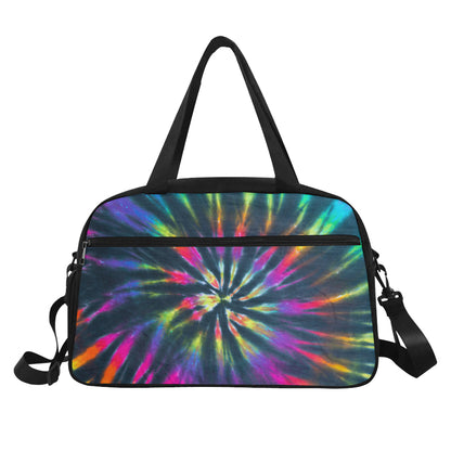 Colorful Neon Tie Dye Fitness Bag Fitness