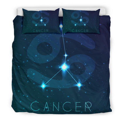 Cancer Zodiac Bedding Set