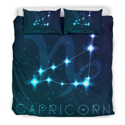 Capricorn Zodiac Bedding Set