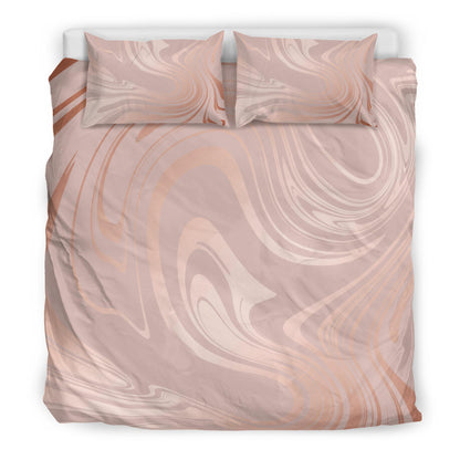 Ivory Swirls Bedding Set