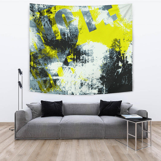 Colorful Abstract Art Wall Tapestry