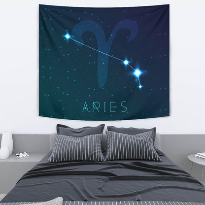 Aries Zodiac Wall Tapestry