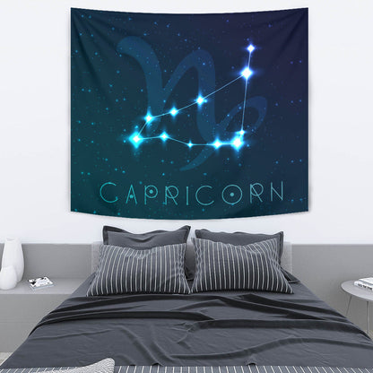 Capricorn Zodiac Wall Tapestry