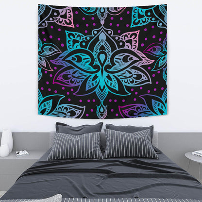 Pink & Purple Decor Wall Tapestry