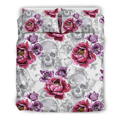 Skulls & Roses Bedding Set