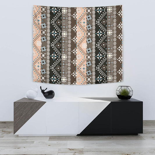 Brown Boho ethnic Wall Tapestry