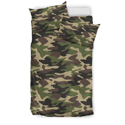 Army Green Camouflage Bedding Set