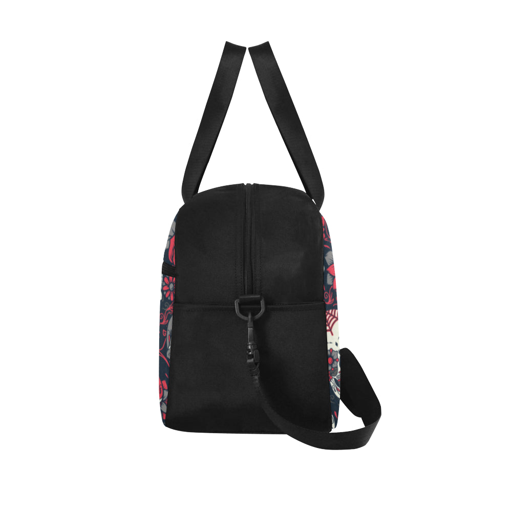 Sugar Skulls & Roses Fitness Bag Fitness