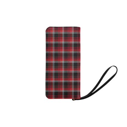 Red Plaid Clutch Purse