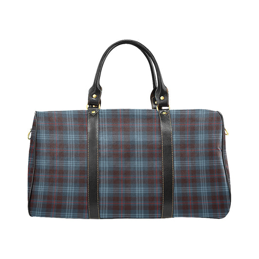 Blue Plaid Travel Bag