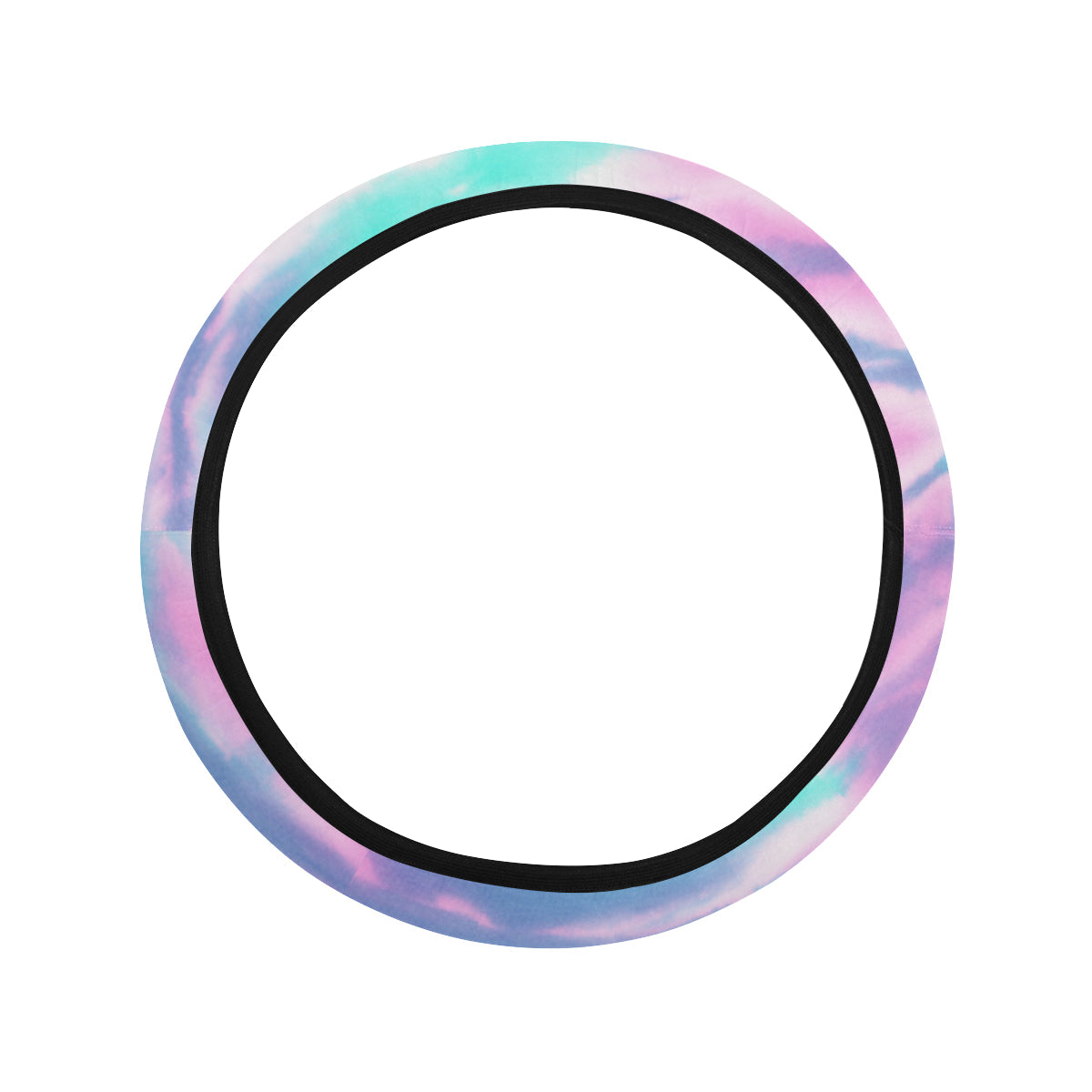 Pink Tie Dye Steering Wheel Cover