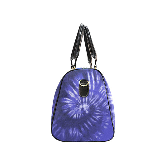 Royal Blue Tie Dye Travel Bag