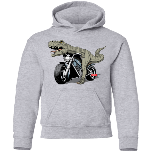 Dinosaur Motorcycle Kids Hoodie