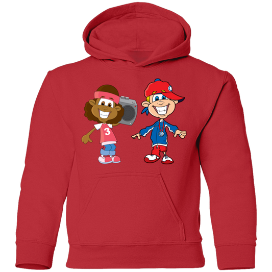Hip Hop Cartoon Kids Hoodie