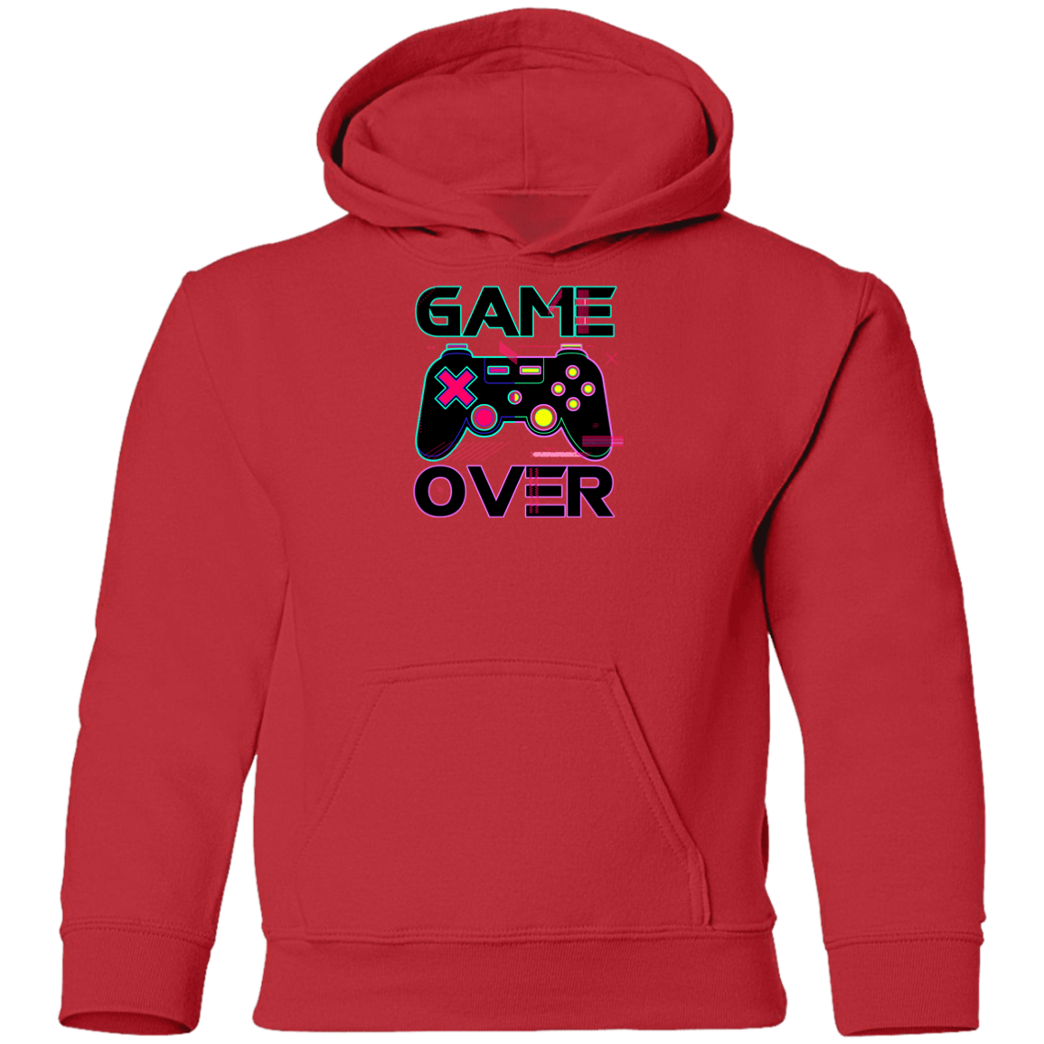 Game Over Gamer Kids Hoodie