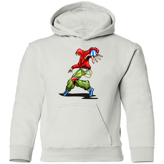 Hip Hop Dancer Cartoon Kids Hoodie