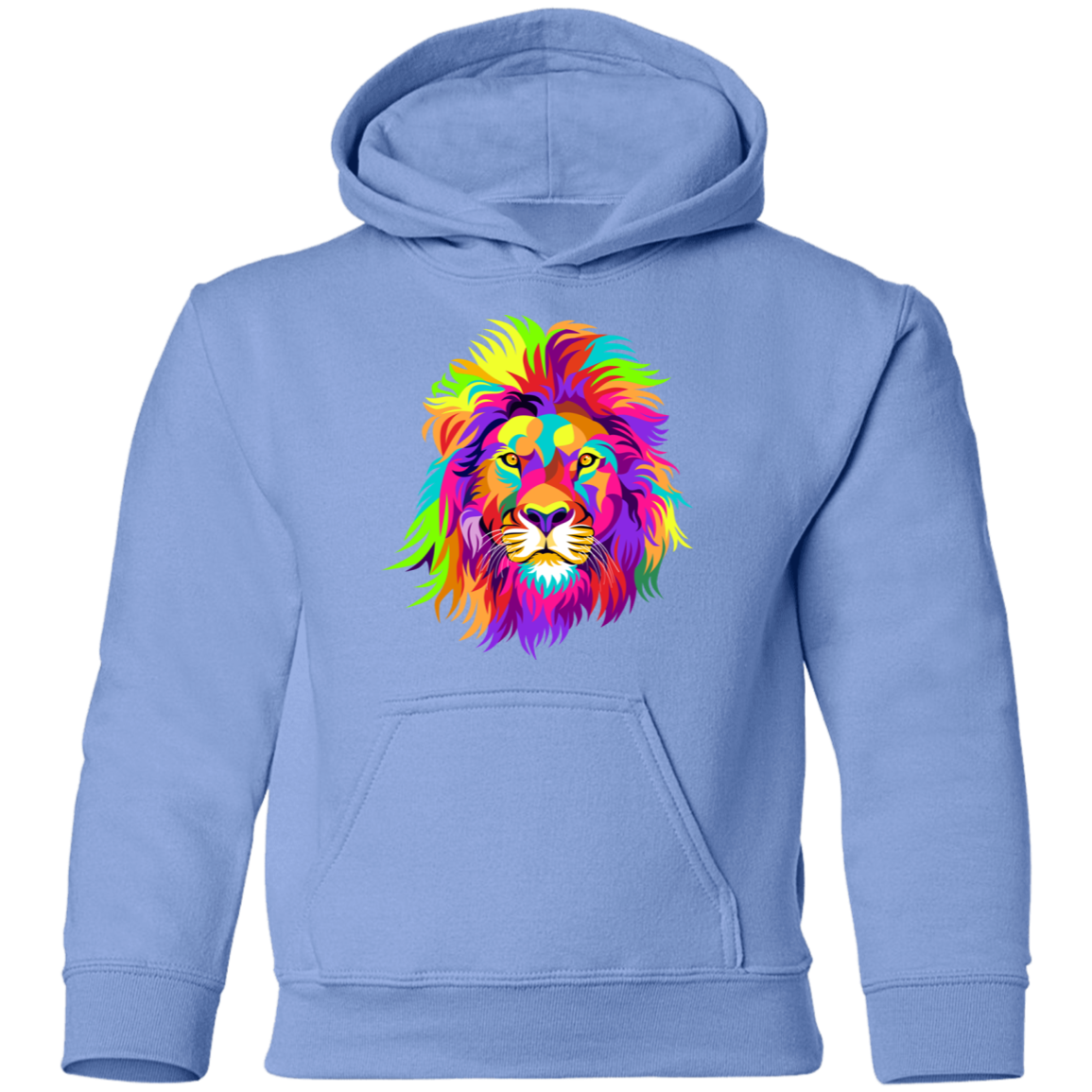 Colorful Lion Kids Hoodie