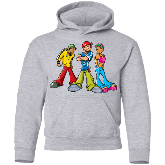 Hip Hop Cartoons Kids Hoodie