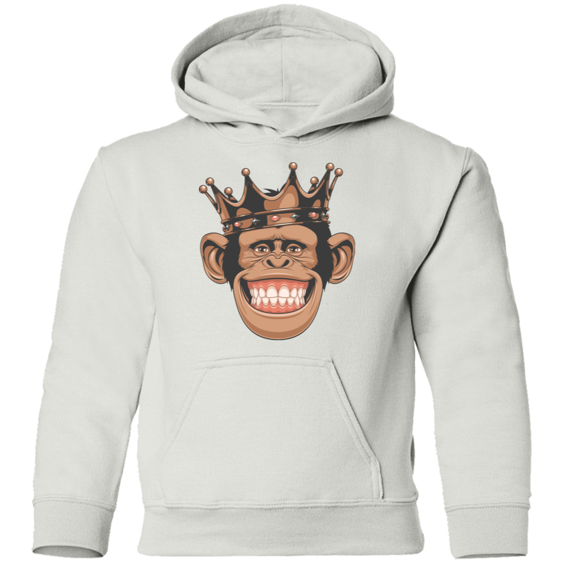 Monkey Crown Kids Hoodie