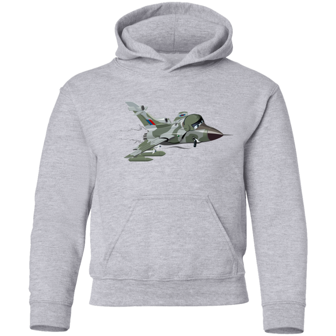 Fighter Jet Kids Hoodie