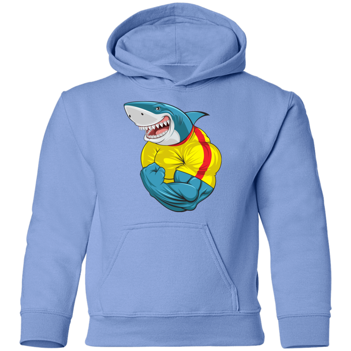 Muscle Shark Kids Hoodie