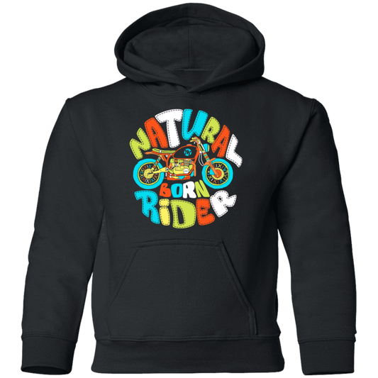 Natural Born Rider Kids Hoodie