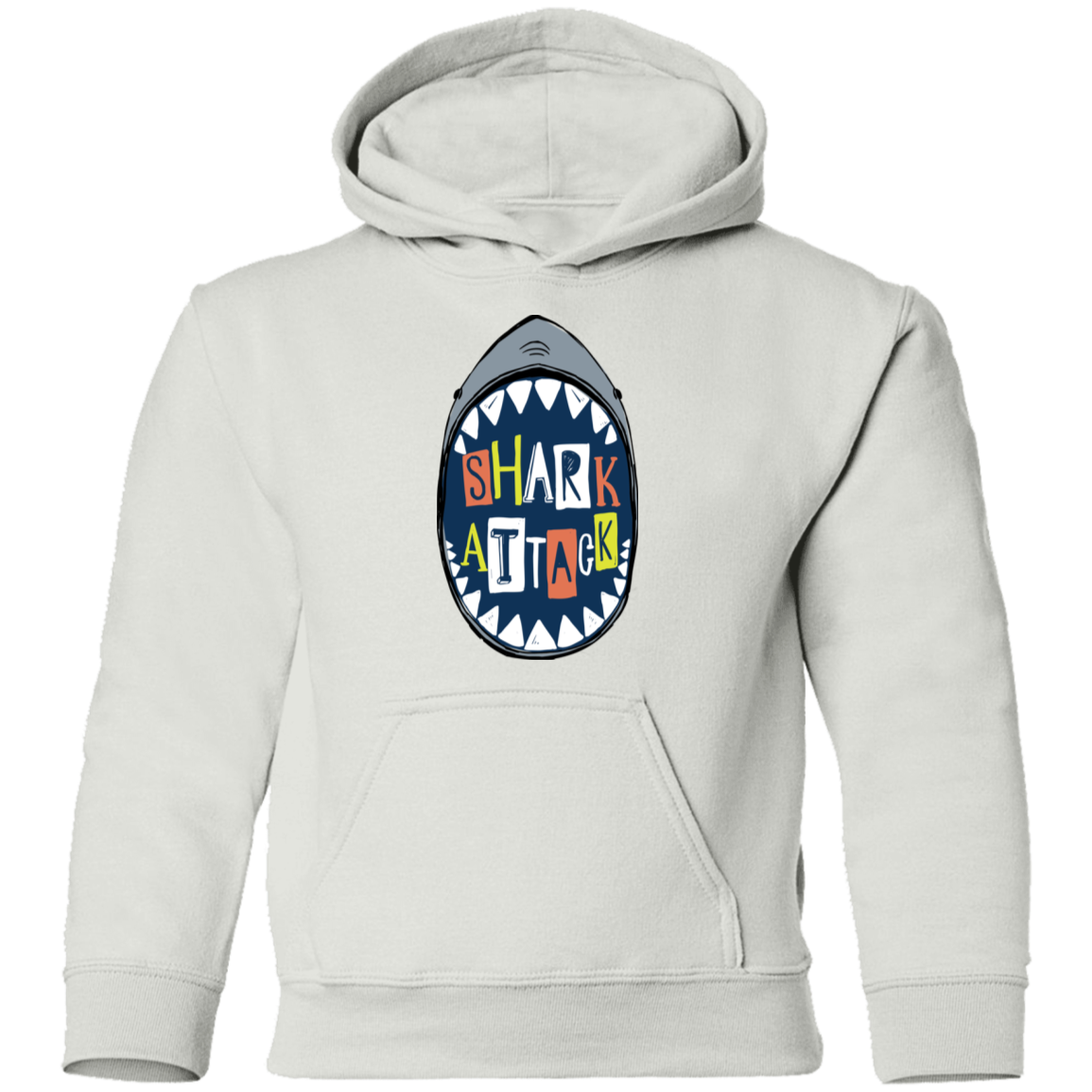 Shark Attack Kids Hoodie