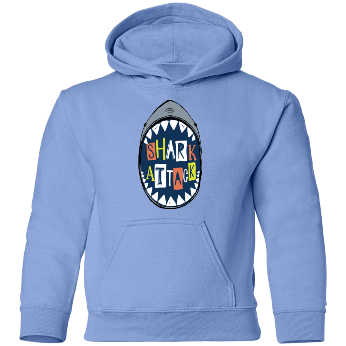 Shark Attack Kids Hoodie