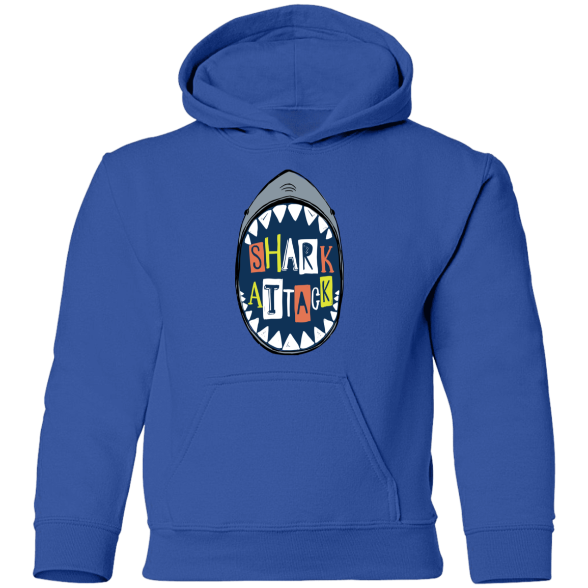 Shark Attack Kids Hoodie