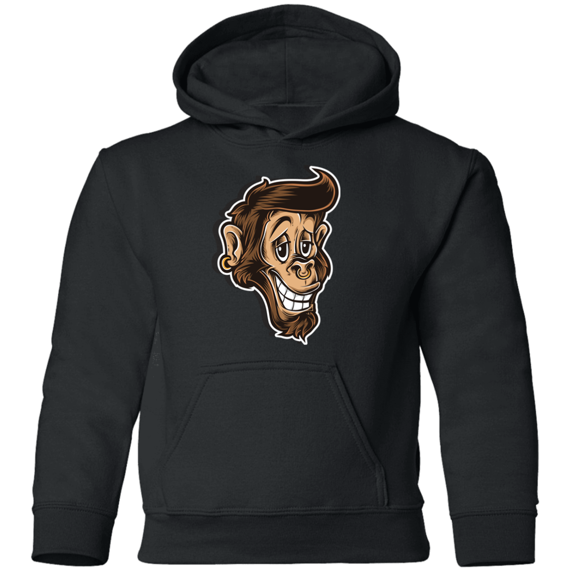 Monkey Cartoon Kids Hoodie