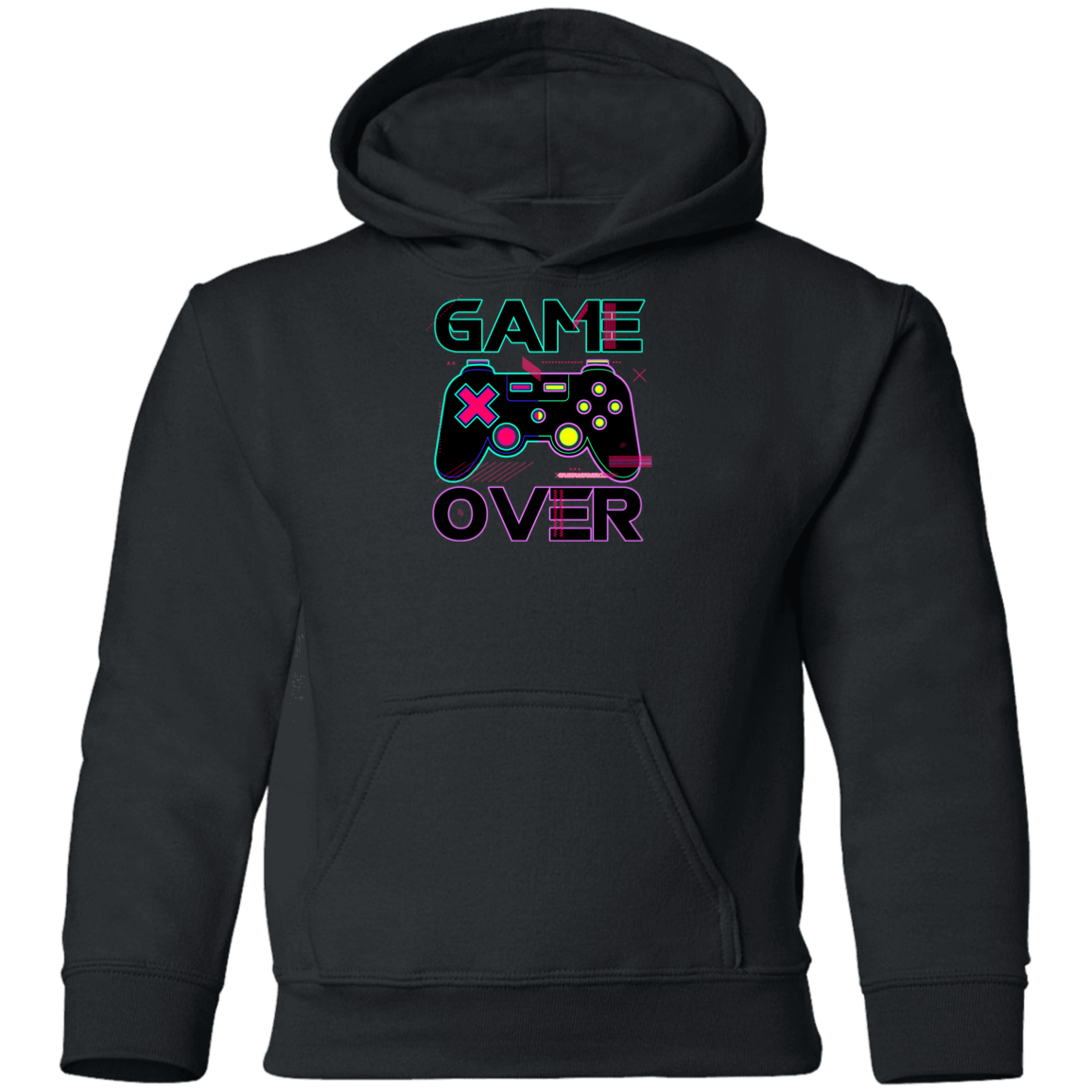 Game Over Gamer Kids Hoodie