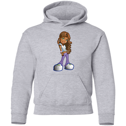 Cartoon Girl Kids Hoodie