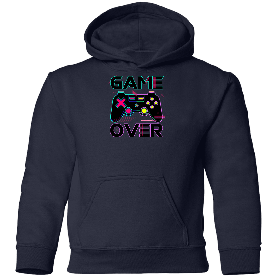 Game Over Gamer Kids Hoodie