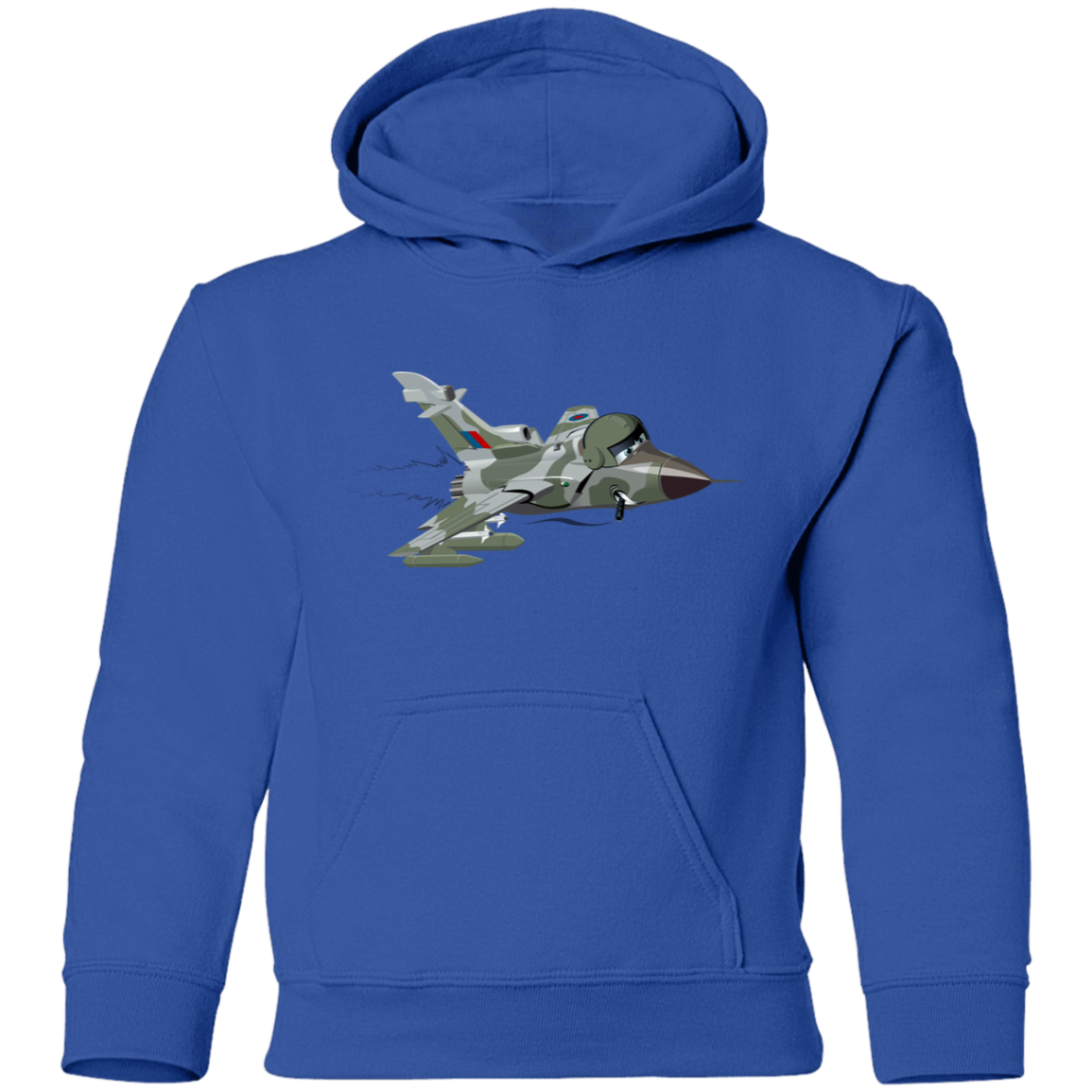 Fighter Jet Kids Hoodie
