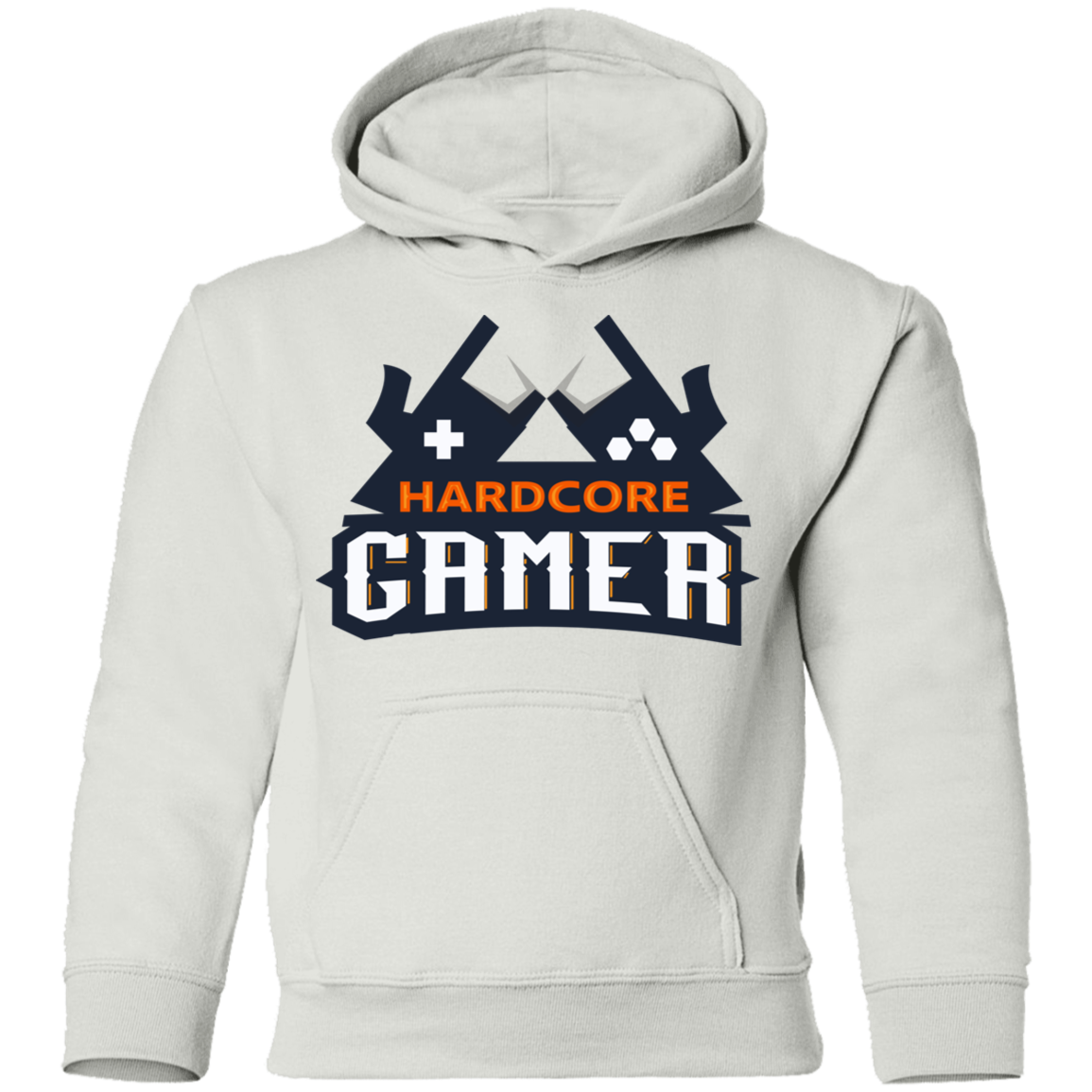 Hardcore Gamer Kids Hoodie