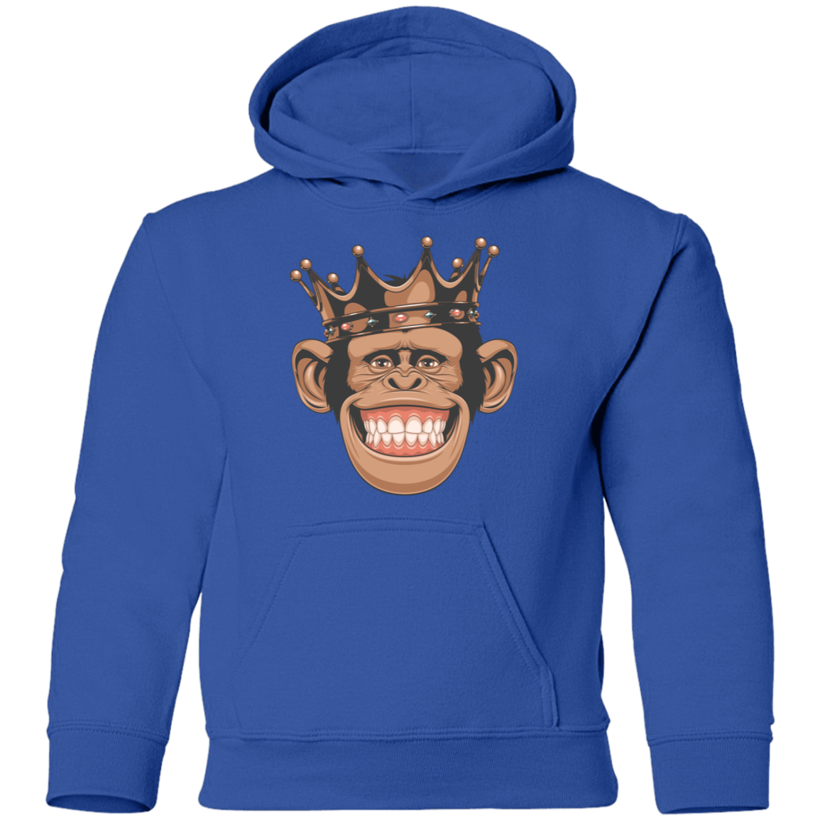 Monkey Crown Kids Hoodie